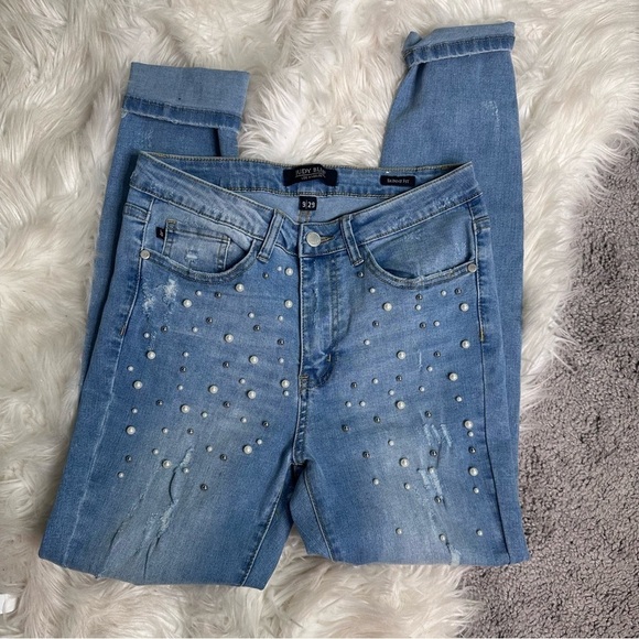 Judy blue pearl denim nwt skinny fit